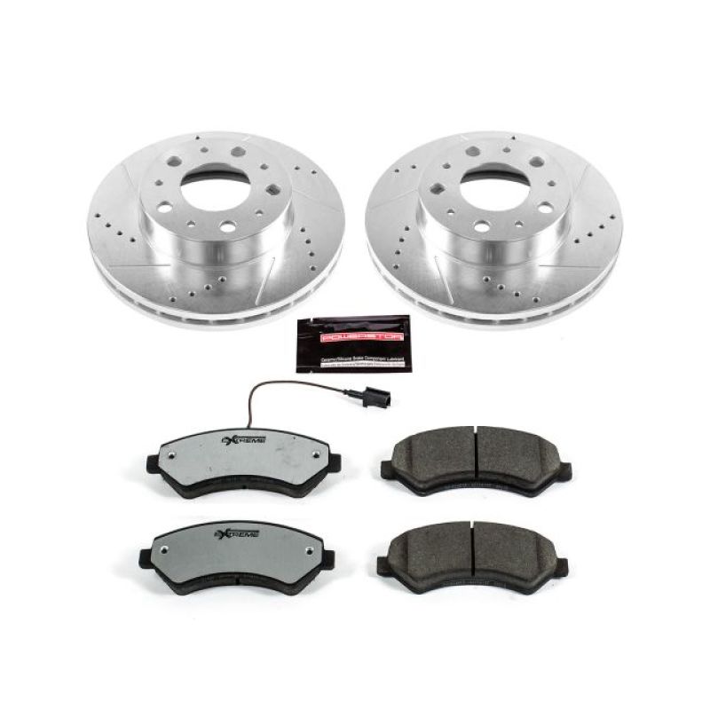PSB Z36 Truck & Tow Kit - Power Stop 14-19 Ram ProMaster 1500 Front Z36 Truck & Tow Brake Kit