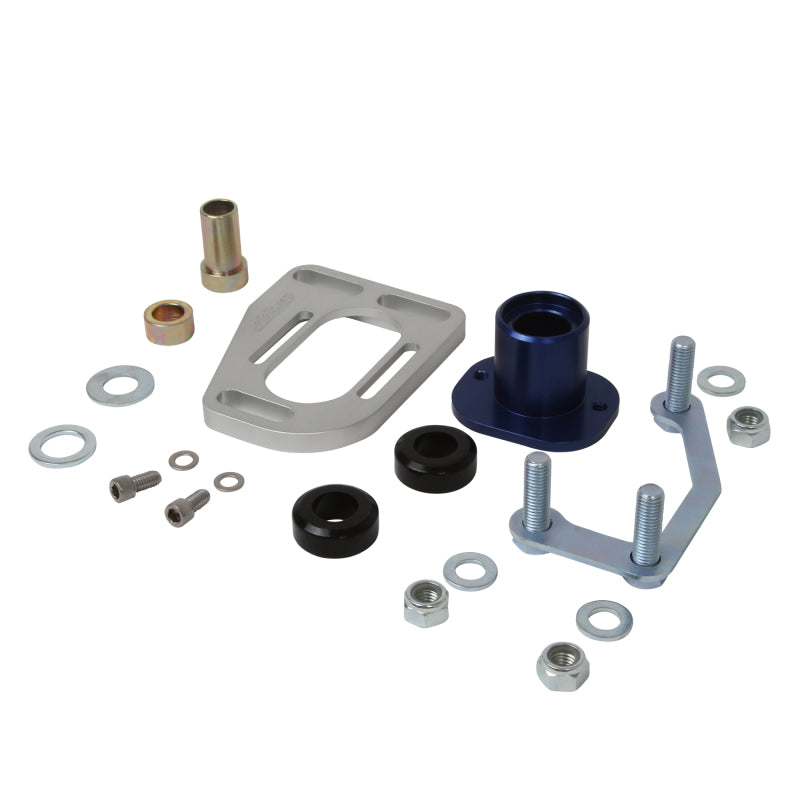 BBK Caster Camber Plate Kit - BBK 79-93 Mustang Caster Camber Plate Kit - Silver Anodized Finish