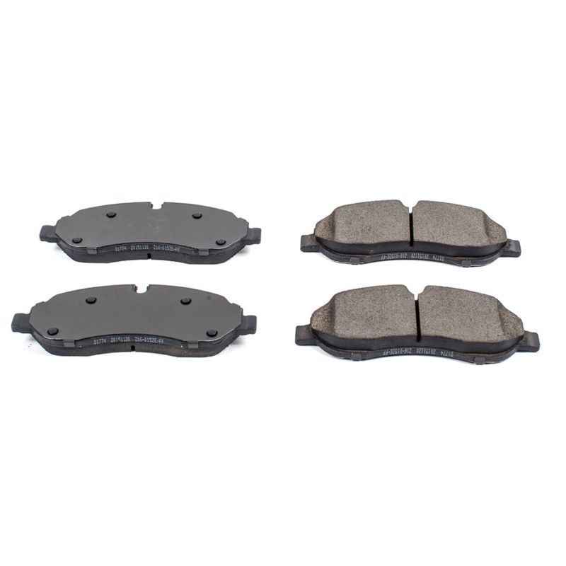 PSB Z16 Evolution Brake Pads - Power Stop 15-19 Ford Transit-150 Front Z16 Evolution Ceramic Brake Pads