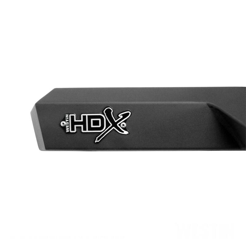 WES Nerf Bars - HDX Drop - Westin 18-20 Jeep Wrangler JL 2DR HDX Drop Nerf Step Bars - Textured Black