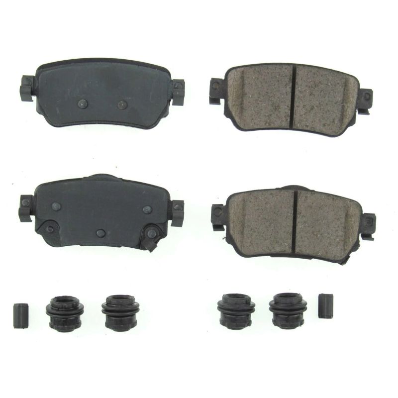 PSB Z17 Evolution Brake Pads - Power Stop 18-19 Nissan Leaf Rear Z17 Evolution Ceramic Brake Pads w/Hardware