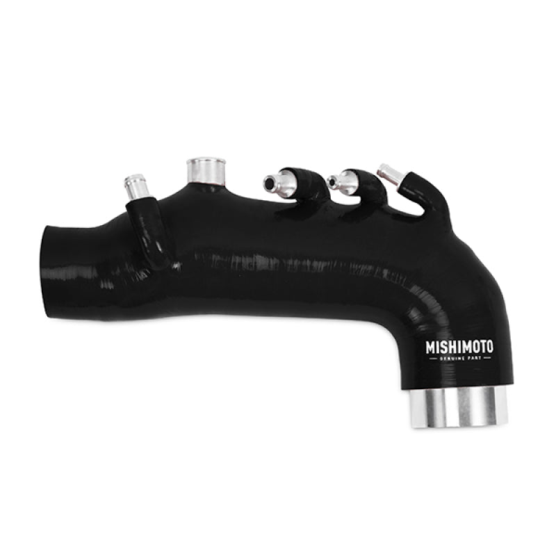MM Silicone Hose - Induction - Mishimoto 08 Subaru WRX Black Silicone Induction Hose