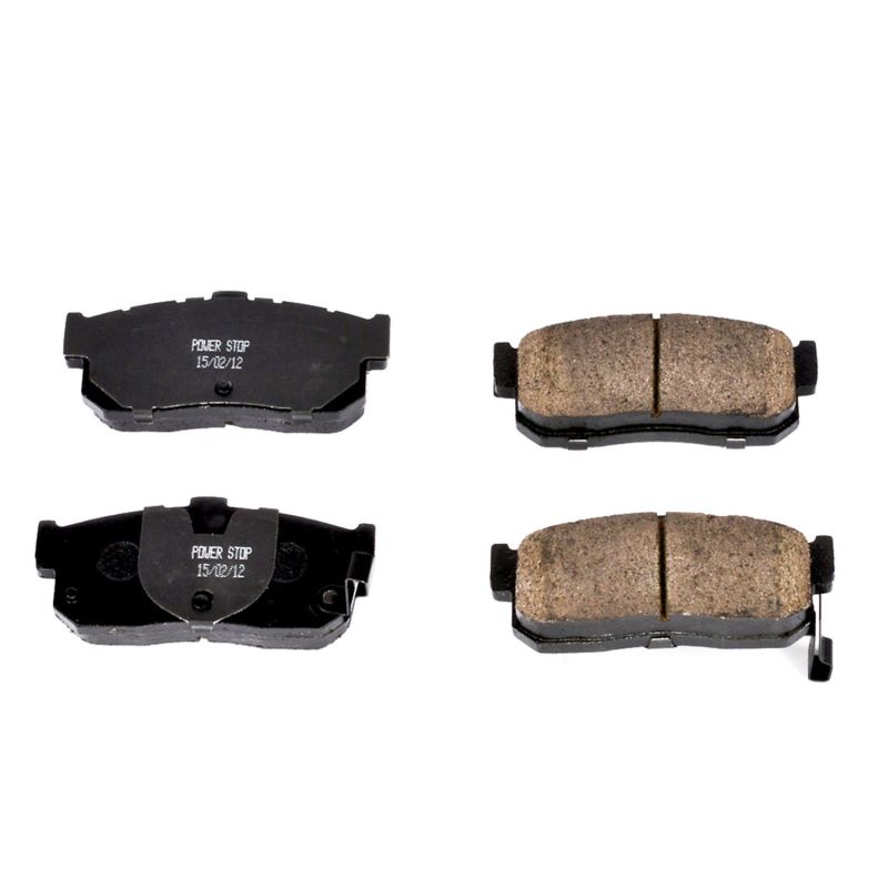 PSB Z16 Evolution Brake Pads - Power Stop 91-96 Infiniti G20 Rear Z16 Evolution Ceramic Brake Pads
