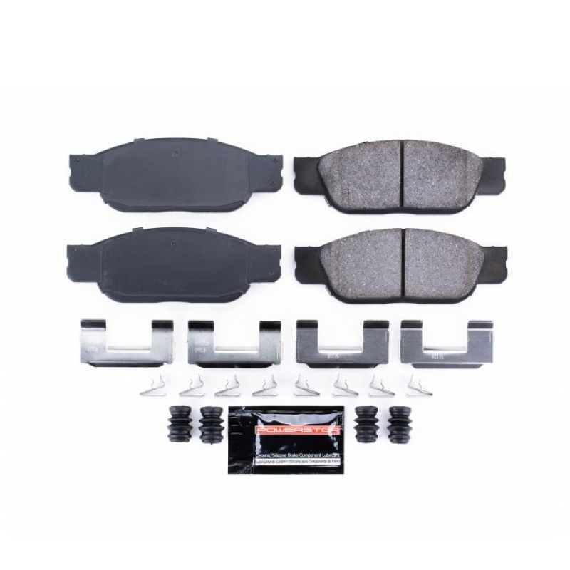 PSB Z23 Evolution Brake Pads - Power Stop 02-05 Ford Thunderbird Front Z23 Evolution Sport Brake Pads w/Hardware