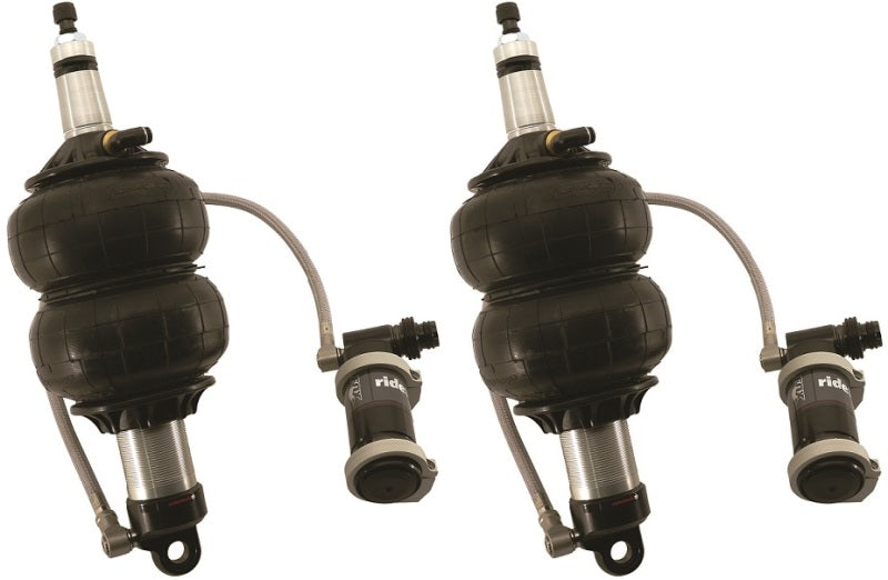 RID TQ Air Shock Kits - Ridetech 70-81 Camaro and Firebird TQ Series Front ShockWaves use w/ Ridetech Lower Arms