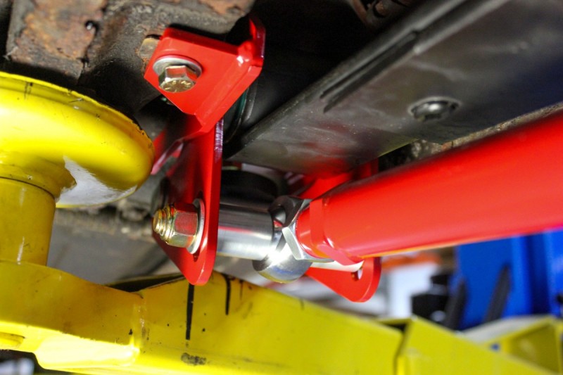UMI Traction Bars - UMI Performance 70-81 GM F-Body Leaf Spring Traction Bars with Mounts