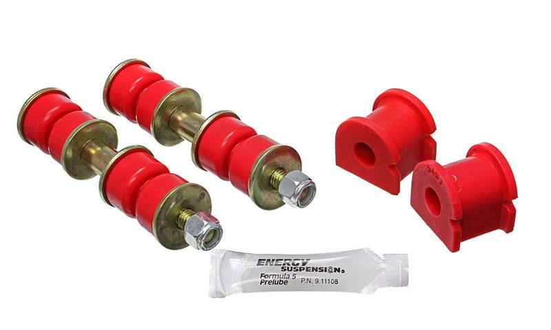 ES Sway Bar Bushings - Red - Energy Suspension 13Mm Rear Sway Bar Bushing Set - Red