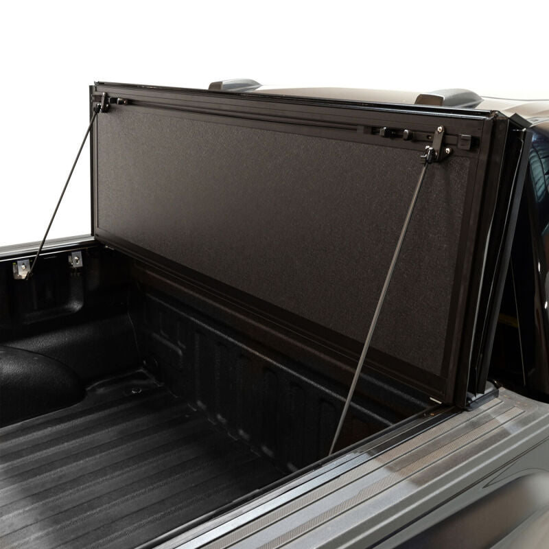 WES Hard Tri-Fold Tonneau Covers - Westin 15-26 Ford F-150 5ft. 7in. Bed Hard Tri-Fold Tonneau Cover - Black