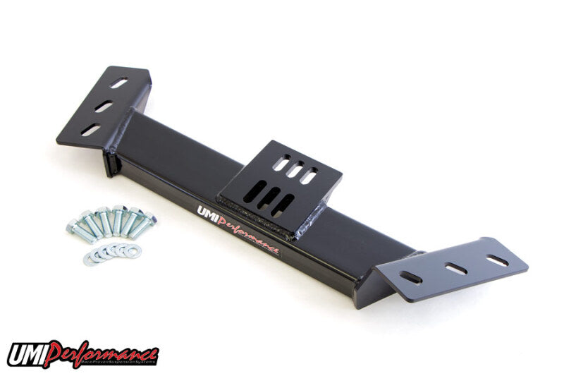 UMI Crossmember Reinforcements - UMI Performance 82-92 GM F-Body Transmission Cross Member- TH350 & T5