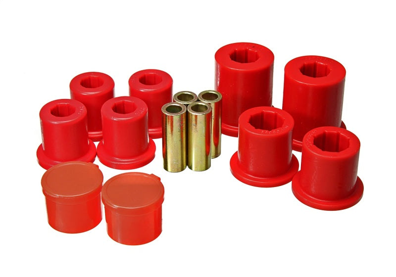 ES Cntrl Arm Bushings - Red - Energy Suspension 10-20 Toyota 4Runner/Lexus GX460 Front Control Arm Bushing Set - Red