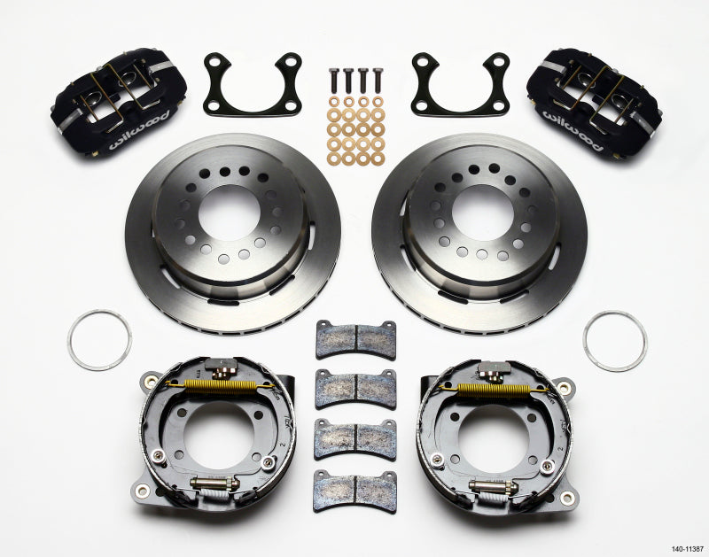 WIL Dynapro Brake Kit - Wilwood Dynapro Low-Profile 11.00in P-Brake Kit Big Ford 2.36in Offset