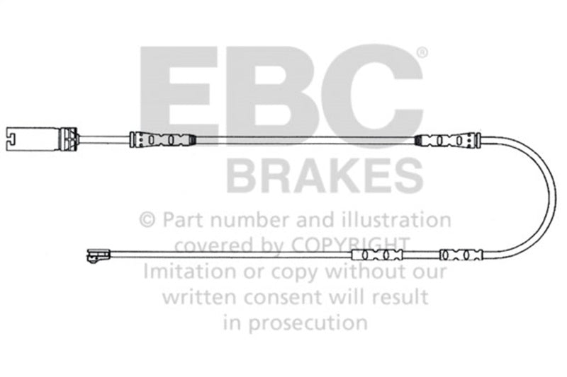 EBC Wear Leads - EBC 2011-2012 BMW 135 3.0L Turbo Front Wear Leads