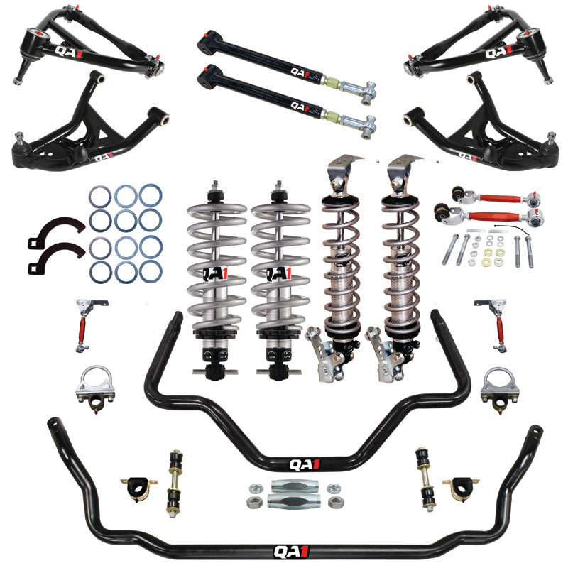 QAP Coil-Overs - Pro Coil - QA1 71-76 GM B-Body Level 2 Big Wheel Kit