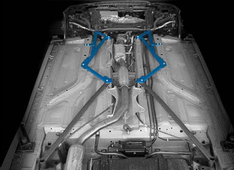 CUS Power Braces - Cusco Power Brace Lower Front Side FD2 Civic Si