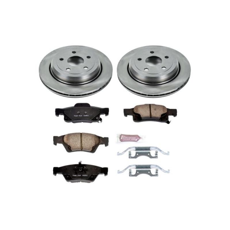 PSB Autospecialty Kit - Power Stop 11-19 Dodge Durango Rear Autospecialty Brake Kit