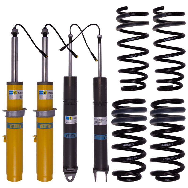 BIL B12 Series Suspension Kits - Bilstein 13-17 Porsche 911 Carrera 3.4L/3.8L Front and Rear B12 Pro-Kit Suspension Kit
