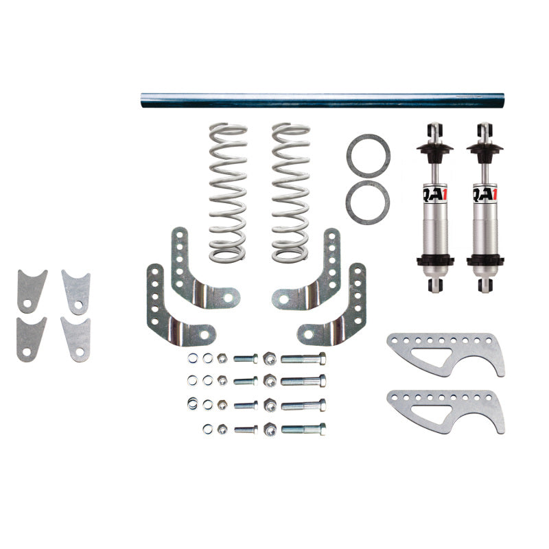 QAP Coil-Overs - Weld-In - QA1 Pro Rear Weld-In Coil-Over System - RideSensitive - 12in x 110lbs/in - 3.25in Tube - Aluminum
