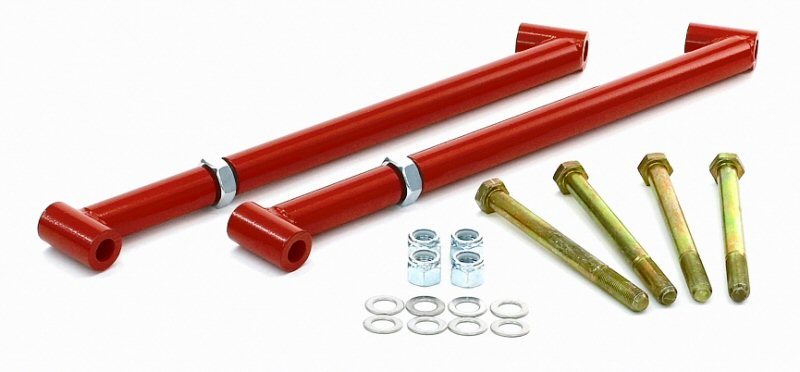 BMR Control Arms - BMR 68-72 A-Body Control Arm Reinforcement Braces - Red
