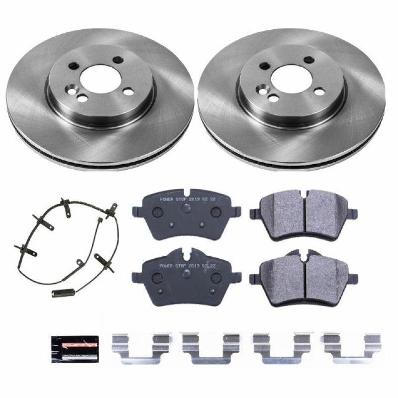 PSB Track Day SPEC Kit - Power Stop 07-08 Mini Cooper Front Track Day SPEC Brake Kit