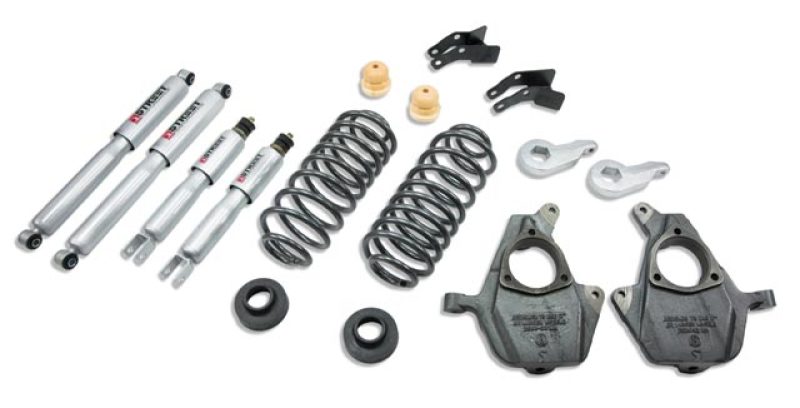 BT Lower Kit w SP Shocks - Belltech LOWERING KIT WITH SP SHOCKS