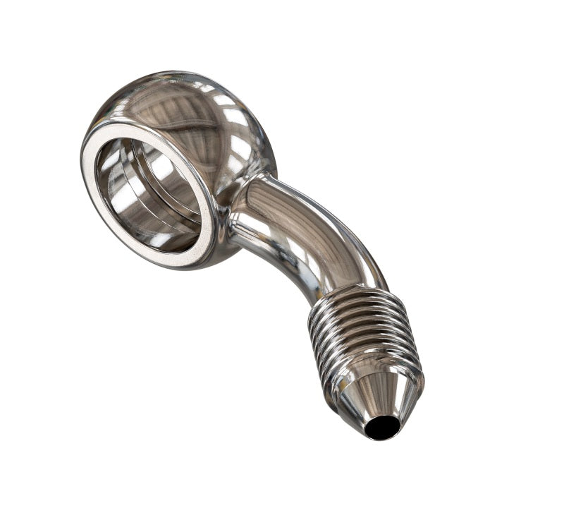 GR PWS Brake Line Fittings - Goodridge 20 Deg Banjo Adaptor compound right for 3/8 or M10 Bolt