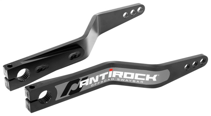 ROK Antirock Sway Bars - RockJock Antirock Sway Bar Kit Universal 15in Long Bent Steel Arms