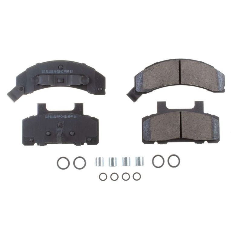 PSB Z17 Evolution Brake Pads - Power Stop 83-96 Buick Century Front Z17 Evolution Ceramic Brake Pads w/Hardware