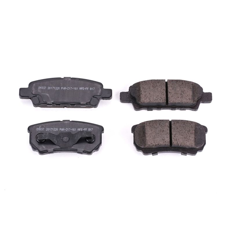 PSB Z16 Evolution Brake Pads - Power Stop 11-14 Chrysler 200 Rear Z16 Evolution Ceramic Brake Pads