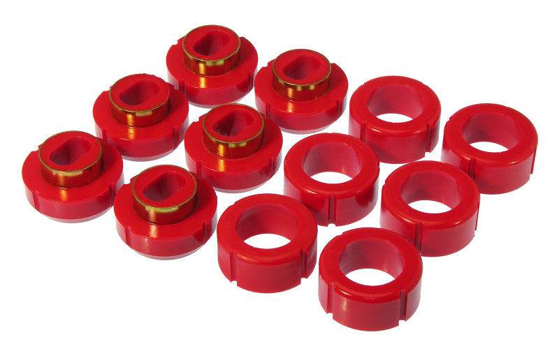 PRO Body/Subframe Bush - Red - Prothane 81-87 Chevy C/K 10-30 2/4wd Body Mount - Red