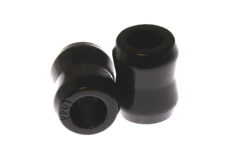 ES Shock Eye Bushings - Black - Energy Suspension Black Hour Glass Shock Bushings 5/8 inch I.D./ 1 min - 1 1/8 max inch / O.D.1 7/16