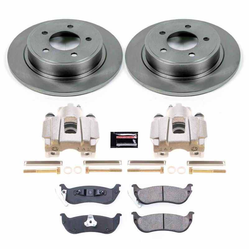 PSB Autospecialty Kit w/Cals - Power Stop 04-08 Chrysler Pacifica Rear Autospecialty Kit w/Calipers