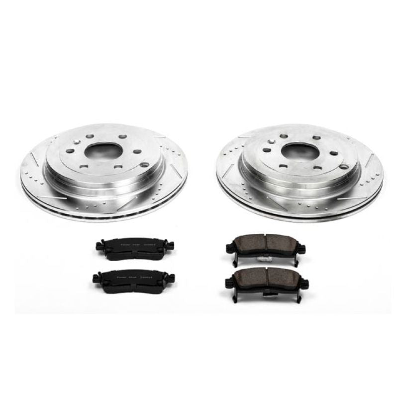 PSB Z23 Evolution Kit - Power Stop 08-17 Buick Enclave Rear Z23 Evolution Sport Brake Kit
