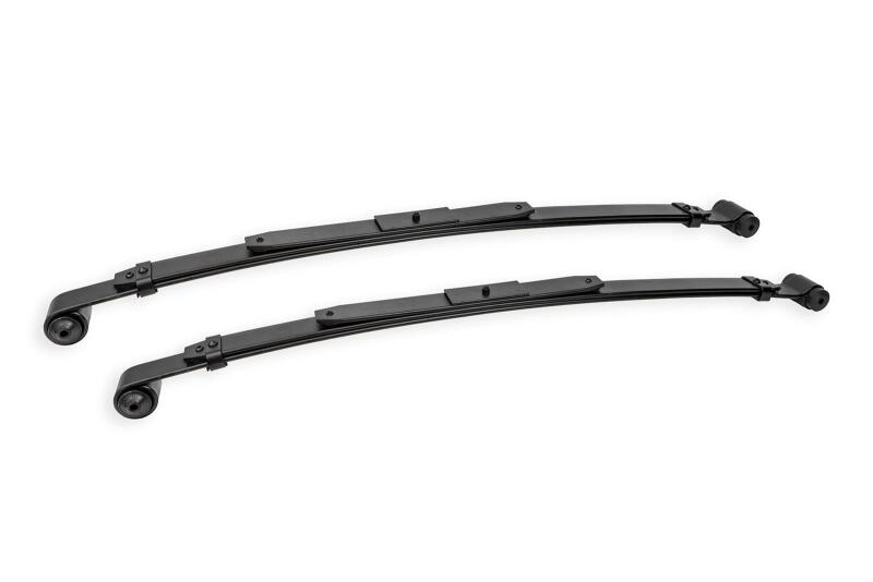 BMR Lowering Springs - BMR 67-69 GM F-Body 1st Gen / 68-74 GM X-Body 3rd Gen 3in Drop Rear Lowering Leaf Springs - Black
