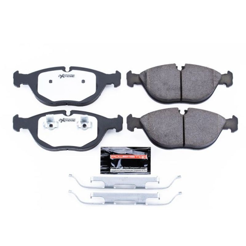 PSB Z26 Extreme Brake Pads - Power Stop 04-06 Audi TT Quattro Front Z26 Extreme Street Brake Pads w/Hardware