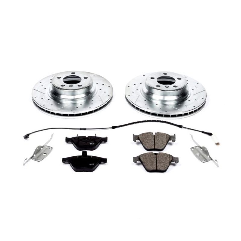 PSB Z23 Evolution Kit - Power Stop 02-05 BMW 745i Front Z23 Evolution Sport Brake Kit