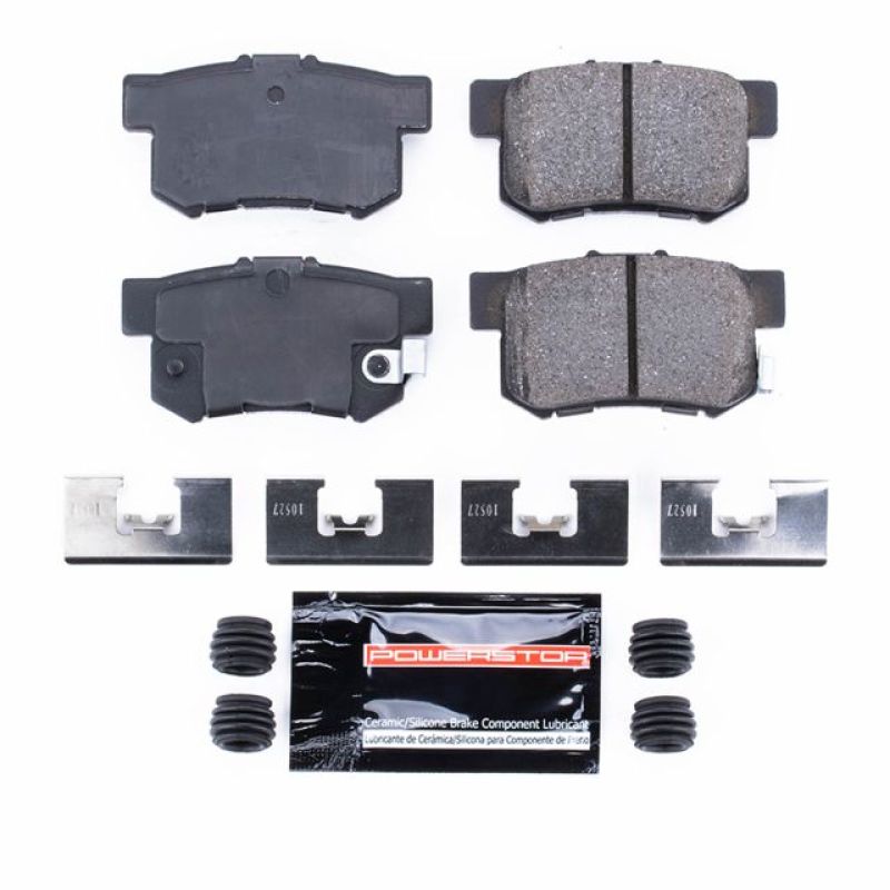 PSB Z23 Evolution Brake Pads - Power Stop 01-03 Acura CL Rear Z23 Evolution Sport Brake Pads w/Hardware