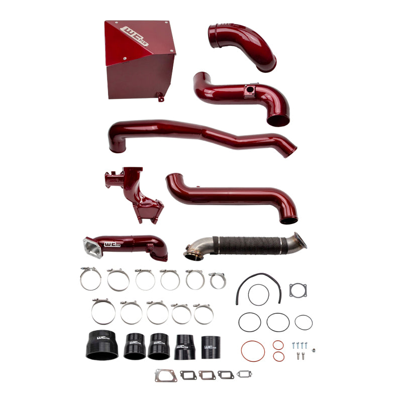 WCF Intake Bundle Kit - Wehrli 11-15 Duramax LML Stage 3 High Flow Bundle Kit - Gloss Black
