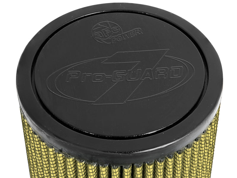AFE Universal Pro-G 7 Filter - aFe Magnum FLOW Pro GUARD 7 Universal Air Filter F-3.5in. / B-5 (mt2) / T-4.75in. / H-9in.