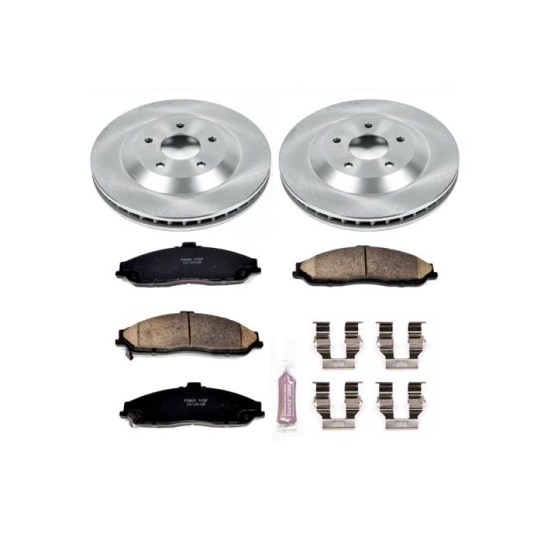 PSB Autospecialty Kit - Power Stop 2004 Cadillac XLR Front Autospecialty Brake Kit