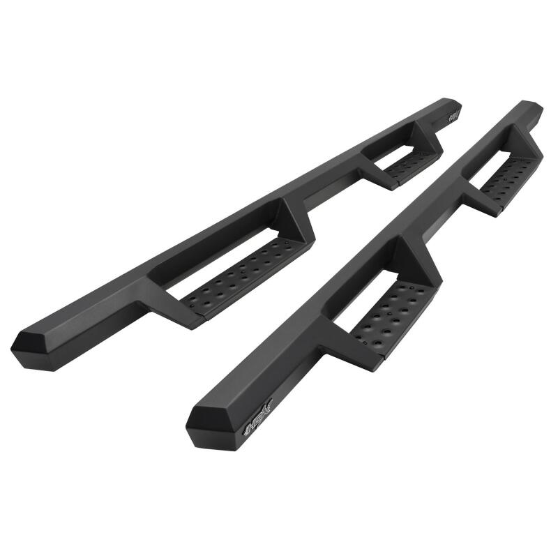 WES Nerf Bars - HDX Drop - Westin 2022 Nissan Frontier Crew Cab Pickup HDX Drop Nerf Step Bars - Textured Black
