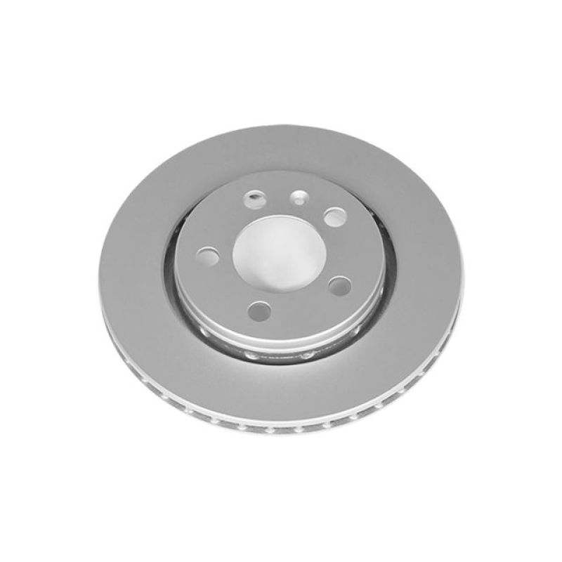 PSB Evolution Coated Rotor - Power Stop 00-06 Audi TT Quattro Rear Evolution High Carbon Geomet Coated Rotor