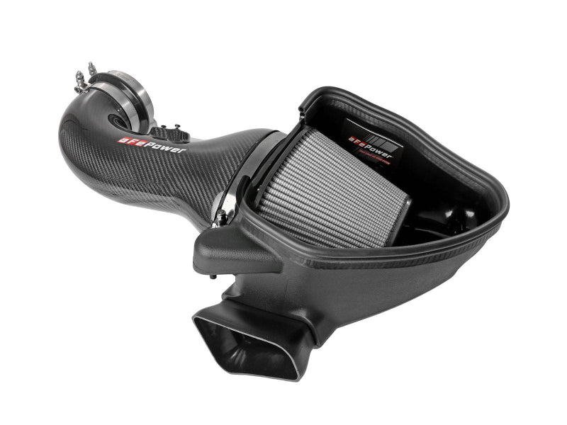 AFE Track Series Intake - aFe 17-12 Chevrolet Camaro ZL1 (6.2L-V8) Track Series Carbon Fiber CAI System w/ Pro-DRY S Filters
