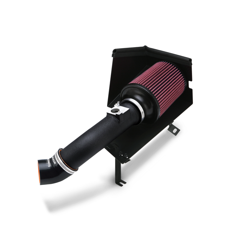 MM Air Intakes - Mishimoto 06-11 Honda Civic Si Performance Air Intake w/ Heat Shield - Wrinkle Black