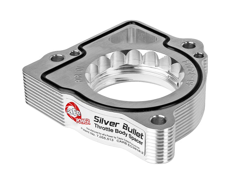 AFE Silver Bullet TBS CARB Approved - aFe Silver Bullet Throttle Body Spacers TBS Dodge Ram 1500 03-07 V8-4.7L