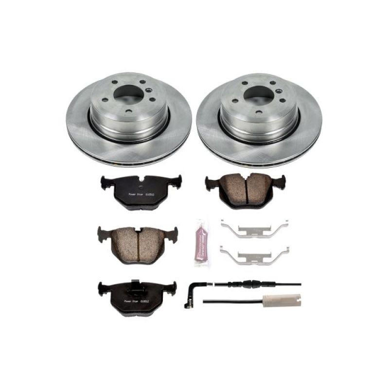PSB Autospecialty Kit - Power Stop 06-07 BMW 530xi Rear Autospecialty Brake Kit