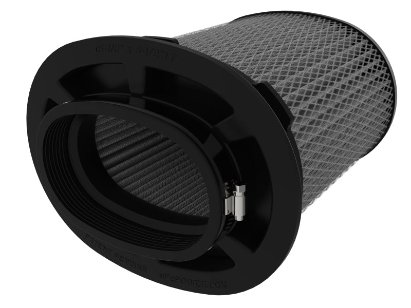 AFE Universal Pro Dry S Filter - aFe MagnumFLOW Pro DRY S Univ Air Filter 5-1/2x3-1/2in F x 8-1/4 x 6in B x 8 x 5-3/4in T x 9in H