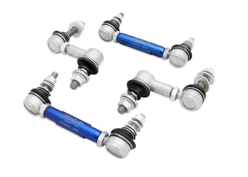 SPR Sway Bar Links - SuperPro 09-21 Nissan GT-R HD Adjustable End Link Set (TRC1085 + TRC1225L)
