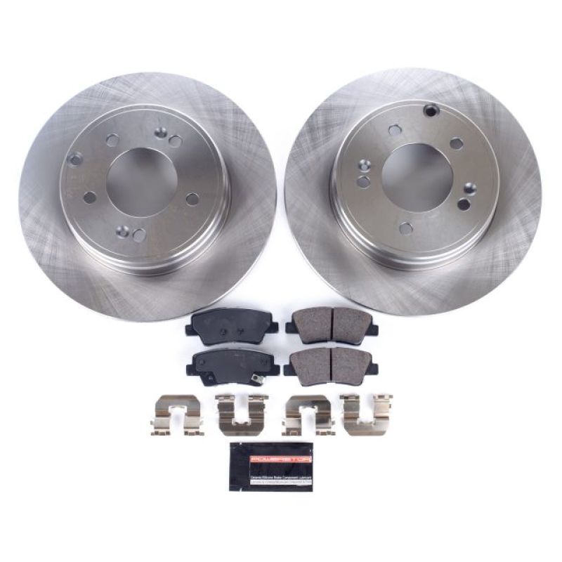 PSB Autospecialty Kit - Power Stop 12-17 Hyundai Azera Rear Autospecialty Brake Kit