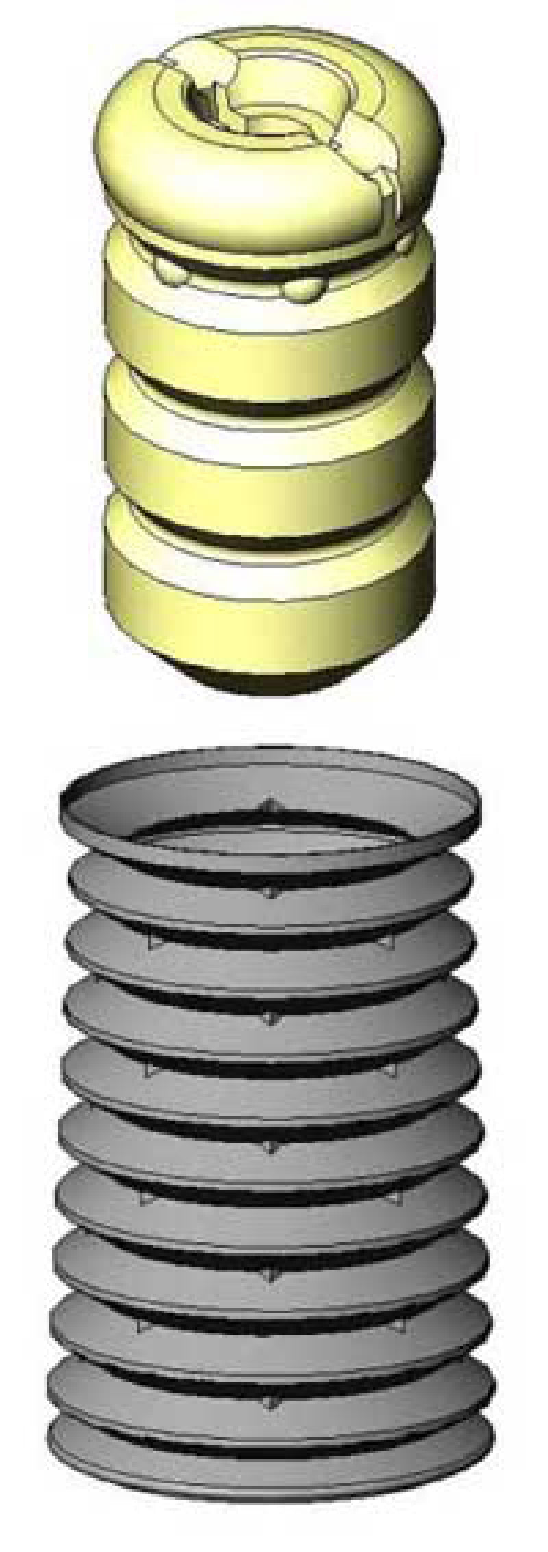 KYB Strut Boots - KYB Shocks & Struts Strut Boots Front MERCEDES BENZ 190 Series 1989-93 MERCEDES BENZ 260 Series 1987