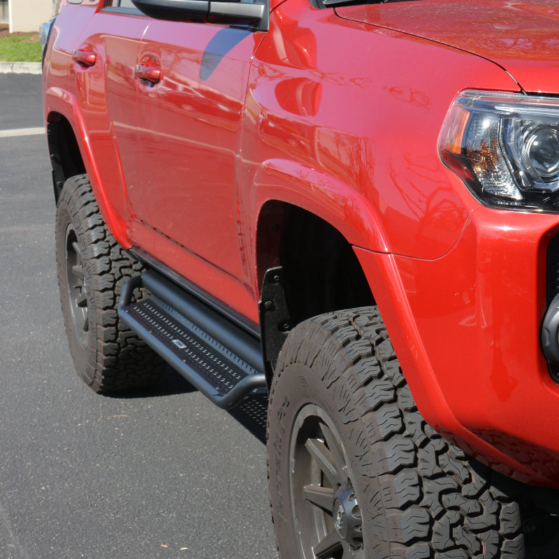 GOR Dom Extreme D1 - Go Rhino Dominator Extreme D1 Side Steps - Tex Black - 57 in.